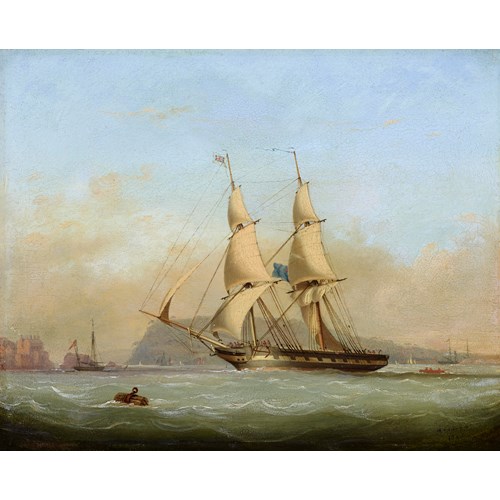 HMS Persian in Plymouth Sound